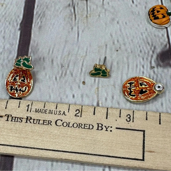 halloween costume jewlery set pumkins - Picture 2 of 8